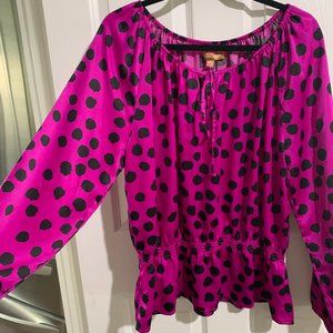 Bright Fuchsia Blouse
